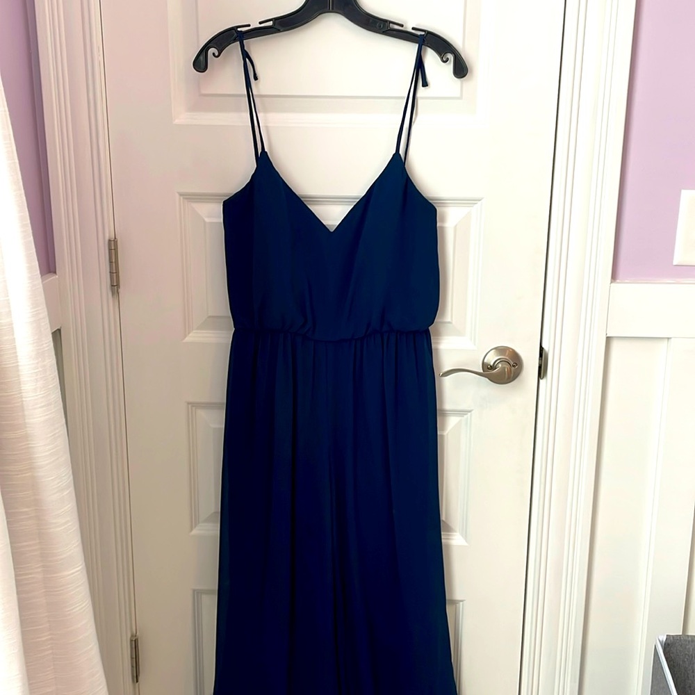 Stunning navy jumpsuit size 4